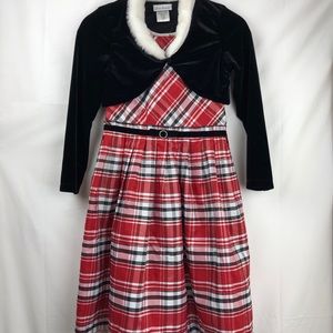 🇺🇸Jona Michelle girls holiday dress